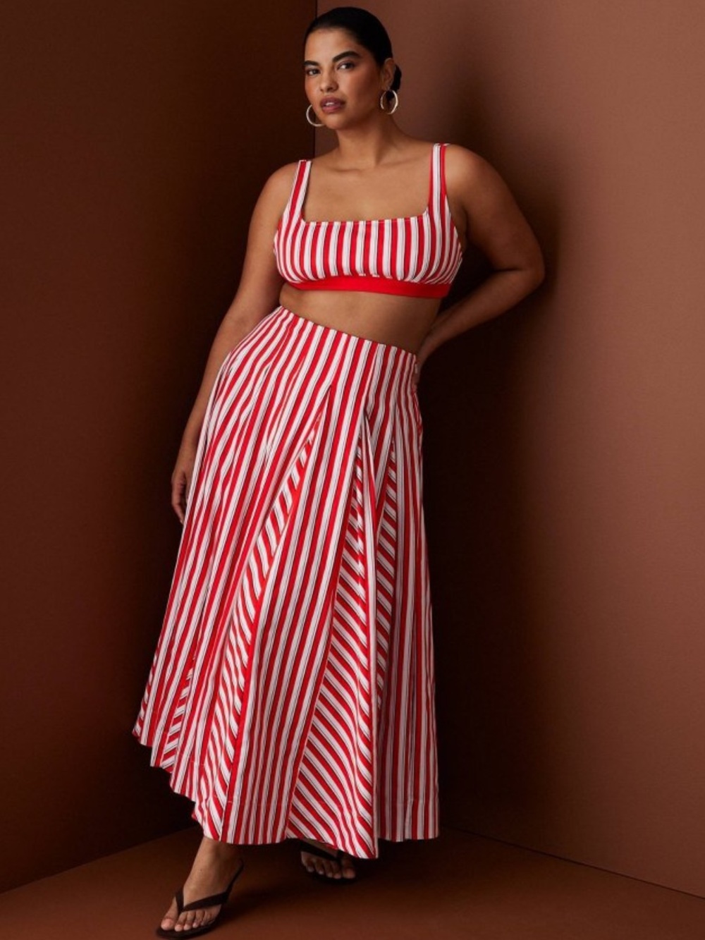 Pleated Poplin Striped Skirt - Rosie Assoulin x Target